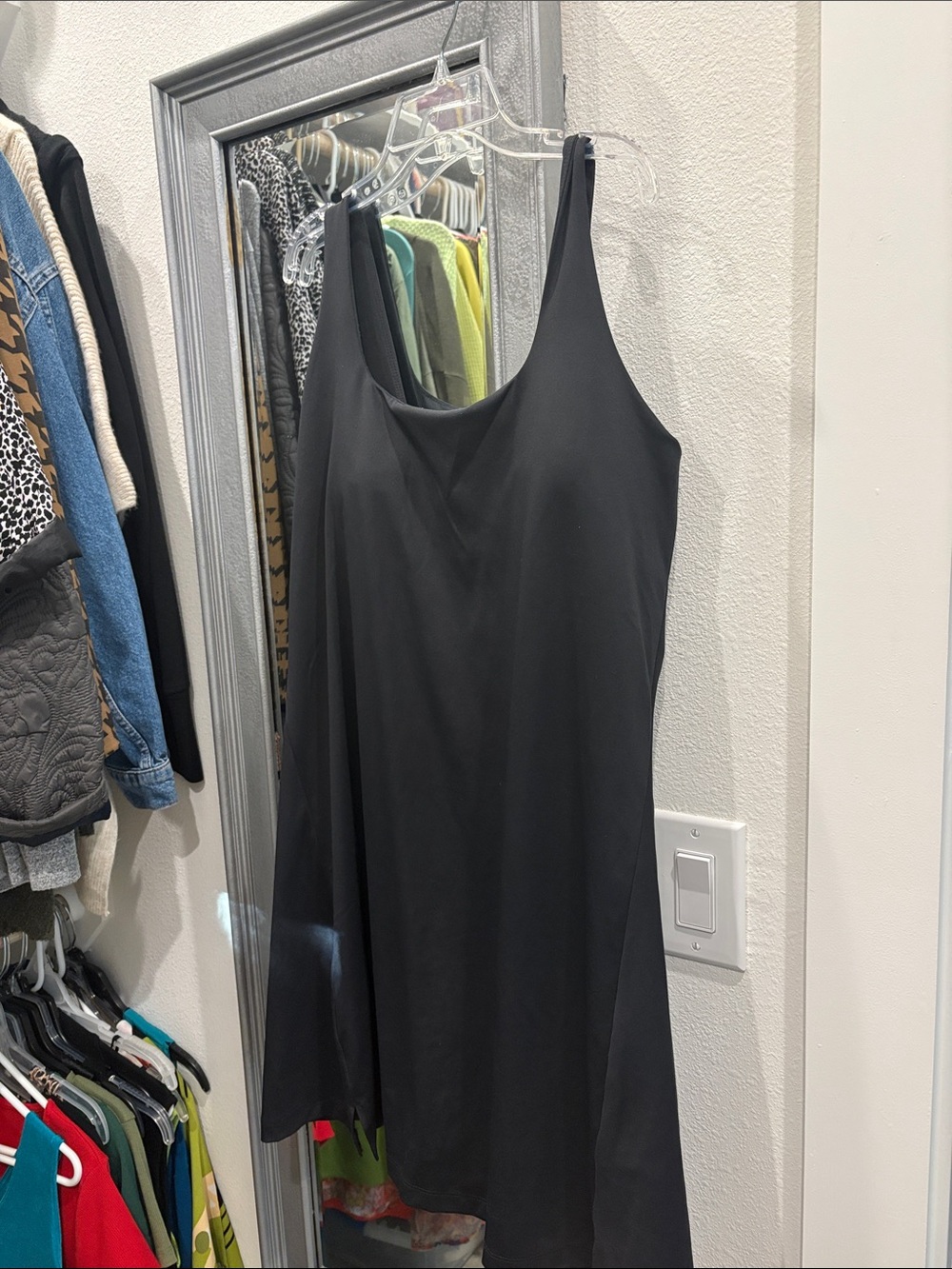 Sleek Black or Green Active Dress